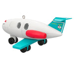 Hallmark Keepsake 0.58" Miniature Christmas Ornament 2023, Fisher-Price Fun Jet Mini, Gifts for Kids