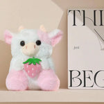 Adorable Strawberry Cow Plush Toy