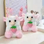 Adorable Strawberry Cow Plush Toy