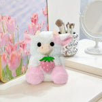 Adorable Strawberry Cow Plush Toy