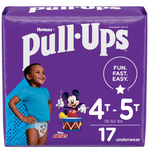Pull-Ups Boys' Potty Training Pants Size 6;  4T-5T;  17 Ct