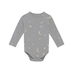 Baby Floral & Animals Graphic Envelope Collar Or Side Opening Design Bodysuit