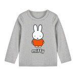 Baby Cartoon Bunny Print Pattern O-Style Quality Shirt