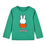 Baby Cartoon Bunny Print Pattern O-Style Quality Shirt