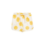 Baby Girl Print Pattern Solid Color Breathable Cotton Shorts
