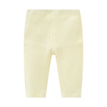Baby Solid Color Long Sleeve Underwear Sets In Spring & Autumn