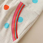 Baby Girl Polka Dot Pattern A-Line Design Cotton Dress