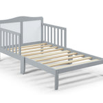 Birdie Toddler Bed Light Gray/White
