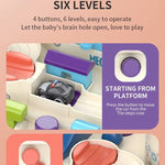 Kids Race Track Toys For Boy Car Adventure Toy For 3 4 5 6 7 Years Old Boys Girls; Puzzle Rail Car; City Rescue Playsets Magnet Toys W/ 4 Mini Cars; Preschool Educational Car Games Gift Toys