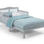 Birdie Toddler Bed Light Gray/White