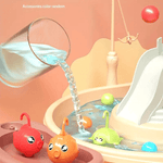 Children's Multifunctional Early Education Children's Song Story Common Sense Play Water Toy Fishing Table Toy Summer Boy Girl Toy (Accessories Color Random)