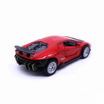 Open Door Car Model Large Alloy Rambo Children's Toy Boy Sports Car Toy