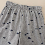 Baby Boy Cartoon Dog Graphic Sleeveless Summer Western Style Sets