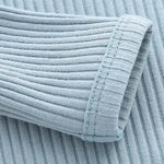 Baby Solid Color Long Sleeve Underwear Sets In Spring & Autumn