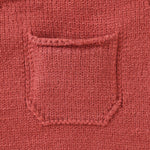 Baby Boy And Girl Solid Color Sling Design Knitted Onesies