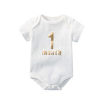 Baby Solid Color Printed Pattern Cute Triangle Onesies