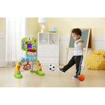 Count and Win Sports Center, Basketball and Soccer Toy for Toddlers, Teaches Physical Activity