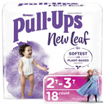 Pull-Ups Girls' New Leaf Training Pants Size 2T-3T;  18 Ct
