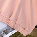 Baby Flower Embroidery Pattern Ruffle Doll Neck Long Sleeves Hoodies