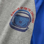 Baby Cute Bear Graphic Color Matching Design Soft Cotton Shirt