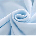 Baby Solid Color Full Button Front Design Organic Cotton Jumpsuit