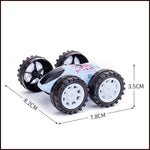 Children's inertia double-sided dump truck anti fall 360 rotation rotation toy car children's toy car gift