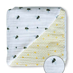ORGANIC SNUG BLANKET - BEES