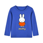 Baby Cartoon Bunny Print Pattern O-Style Quality Shirt