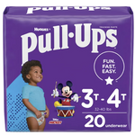 Pull-Ups Boys' Potty Training Pants Size 5;  3T-4T;  20 Ct