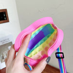 Cartoon pinch music color shoulder bag decompression vent toy