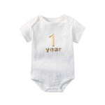 Baby Solid Color Printed Pattern Cute Triangle Onesies