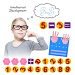 Kid Felt Finger Numbers Math Toys; Children Counting Early Learning Educational Board; For Toddler Teaching Aid