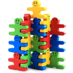 Wooden Balance Villain Blocks Montessori Toys For Toddlers, Education For Fine Motor Skills - Sorting & Matching, Educational Stacking Toys Kids