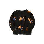 Baby Boy Cute Dog Print Pattern O-Neck Cotton Shirt