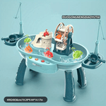 Children's Multifunctional Early Education Children's Song Story Common Sense Play Water Toy Fishing Table Toy Summer Boy Girl Toy (Accessories Color Random)