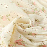 Baby Girl Floral Print Pattern Sleeveless Tops Combo Shorts Sets In Summer