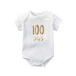 Baby Solid Color Printed Pattern Cute Triangle Onesies