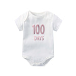 Baby Solid Color Printed Pattern Cute Triangle Onesies