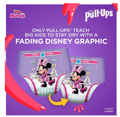 Pull-Ups Girls' Potty Training Underwear Size 6;  4T-5T;  60 Ct