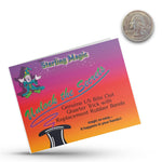 Ted's Sterling Magic Genuine US Bite Out Quarter Trick with Replacement Rubber Bands