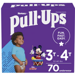 Pull-Ups Boys' Potty Training Underwear Size 5;  3T-4T;  70 Ct